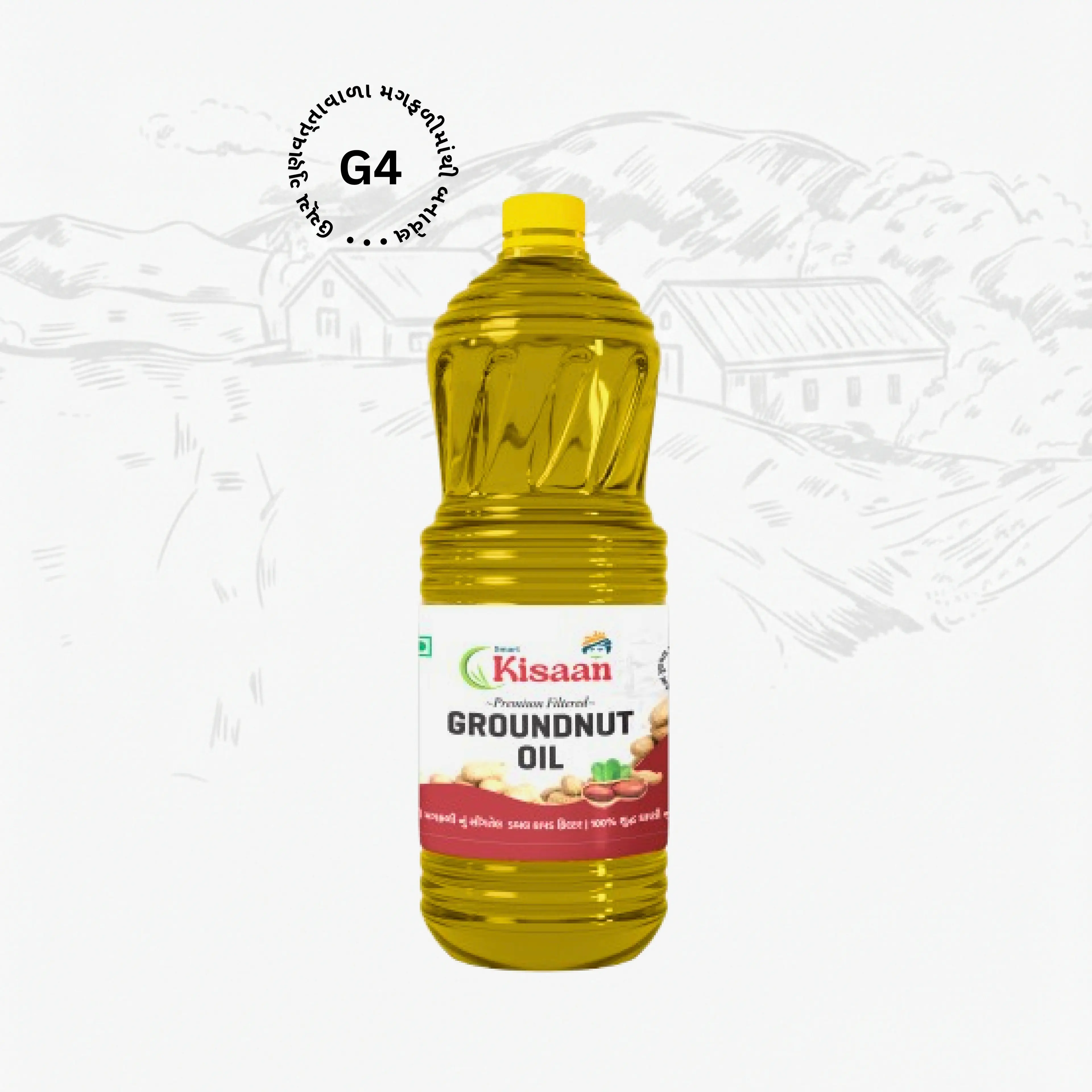 Smart Kisaan 2L Groundnut Oil (Girnar-4)